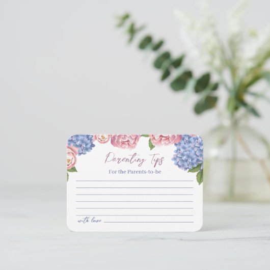 親のヒント付きエンクロージャカード。 エンクロージャーカード (スタンド正面)