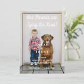 親のモダン子どもたちがペット写真でデートセーブ セーブザデート (スタンド正面)