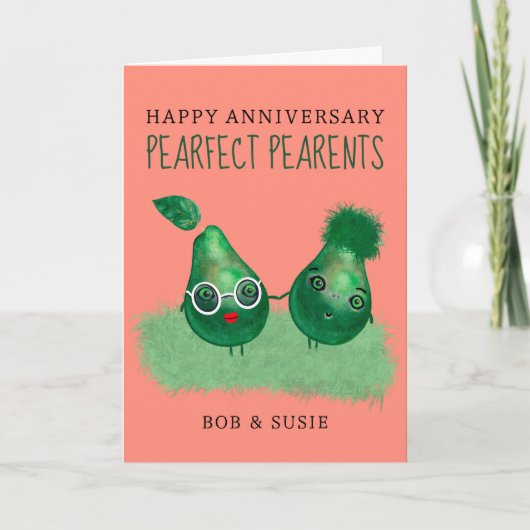 親の命日 カード (正面)