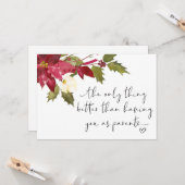 親の妊娠の明らかな明らかなベビー カード (正面/裏面インサイチュ)