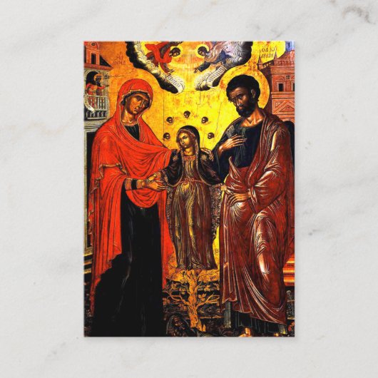 親の子供のための祈りのカード プレイスカード (正面)