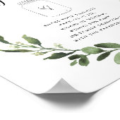 親の子育てのヒントパーティー記号 ポスター (角)