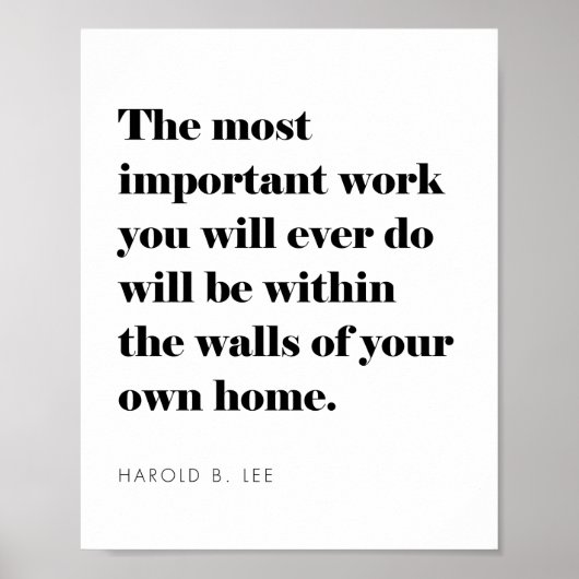 親の感動的引用文 ポスター (正面)