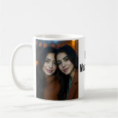 親の日のマグカップ最高の – ママ&パパ今まで コーヒーマグカップ (左)