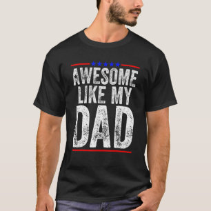 親の日のレトロヴィンテージ素晴らしライマイパパ Tシャツ
