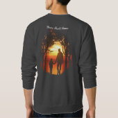 親の日 |メンズスウェットシャツ スウェットシャツ (裏面)