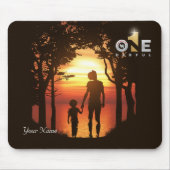 親の日 |母の日 –  マウスパッド (正面)