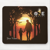 親の日 |父の日 –  マウスパッド (正面)