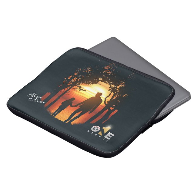 親の日 |父の日 – 13" ラップトップスリーブ (正面上部)