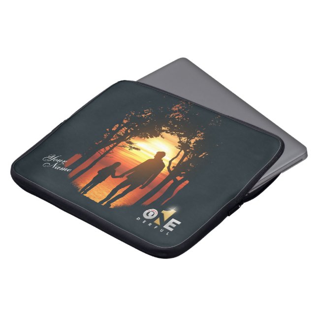 親の日 |父の日 – 15" ラップトップスリーブ (正面上部)