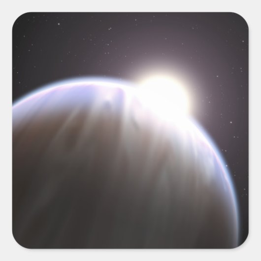 親の星を持つ太陽系外惑星 スクエアシール (正面)