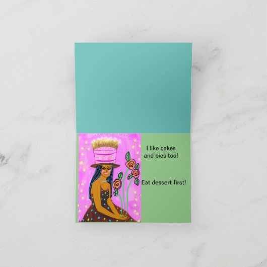 親の無い者は神がカードを謝る方法だ カード (内部)