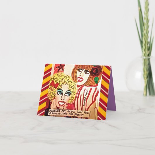 親の無い者は謝る道だ カード (正面)