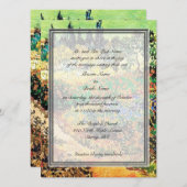 親の結婚式招待状 招待状 (正面/裏面)