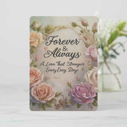 親の結婚記念日 招待状 (スタンド正面)