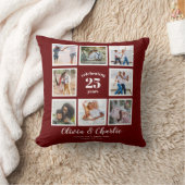 親の結婚記念日PHOTOカスタム Branded クッション (ブランケット)