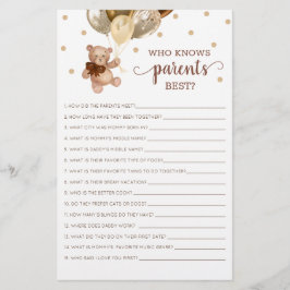 親の赤ちゃんシャワーを知っ最高のているテディベア