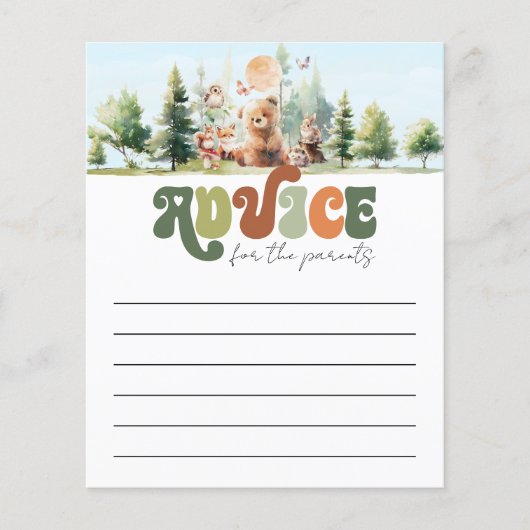 親の赤ちゃんシャワーアドバイスのためのカナリアのかわいいゲーム (正面)