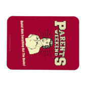 親の週末:すべてを非表示 マグネット (横)