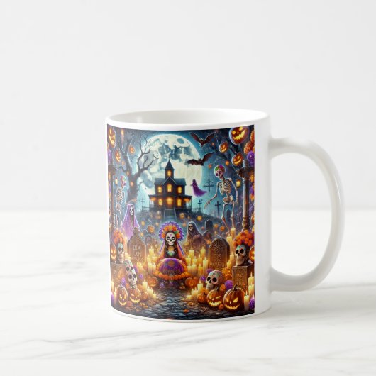 親のGeftマグHalloween コーヒーマグカップ (右)