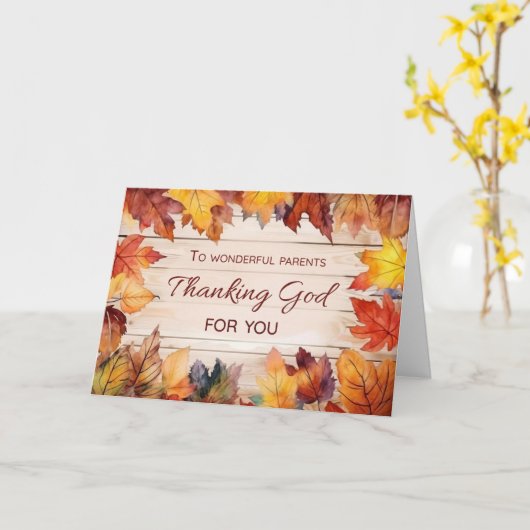 親は宗教の直腸与えに感謝感謝していする カード (黄色い花)