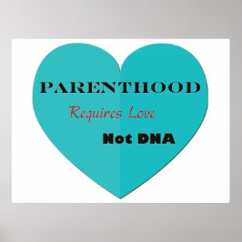 親は愛ではなくDNAを必要 ポスター