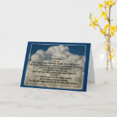 親への愛の手紙 カード (黄色い花)