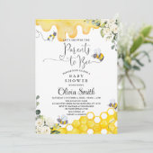 親へビーベイビーシャワー招待状 招待状 (スタンド正面)