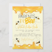 親へビーベイビーシャワー招待状 招待状 (正面)