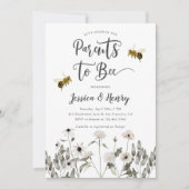 親へビーベイビーシャワー招待状 招待状 (正面)