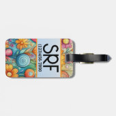 親または子のREVラベル ラゲッジタグ (裏面横)