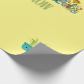 親や子どもの贈り物に贈り物の包み ラッピングペーパー (角)