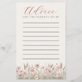 親をボホにするアドバイスフローラ チラシ (正面)