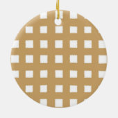 親を待っているジャングルの動物 セラミックオーナメント (裏面)