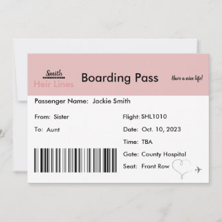 親インスパイアに妊娠のお知らせ 招待状