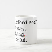 親オックスフォードのコンマ コーヒーマグカップ (中央)