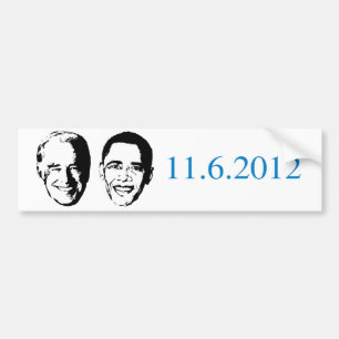 親オバマ- 11-6-2012年 バンパーステッカー