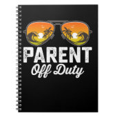 親オフデューティサングラス学校の最後の日 ノートブック (正面)