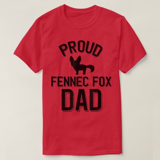 親カッコいいパパ向けMens Fennec Tシャツ (デザイン正面)