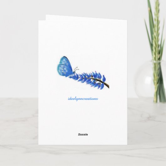 親カードを紛失する悔やみや弔慰 カード (裏面)