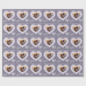 親ダイヤ結婚モンド記念写真ラップ ラッピングペーパー (フラット)