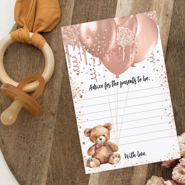 親バルーンteddy bearベビーシャワー用アドバイス (クリエイターアップロード済み)