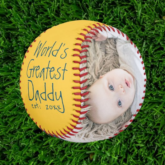 親パーソナライズされた父の日カスタムの一つ ソフトボール
