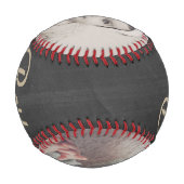 親パーソナライズされた父の日カスタムの一つ 野球ボール (裏面)