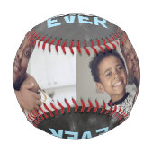 親パーソナライズされた父の日カスタムの一つ 野球ボール (正面)