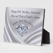 親パーソナライズされた記念館 フォトプラーク (側面)