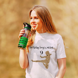 親マッチング武術アーツアーツ空手子供の誕生日 Tシャツ