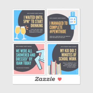 親メリット・バッジ シール