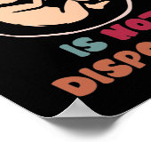 親ライフアンチ中絶生活は使い捨てではない ポスター (角)