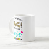 親ラベルあなたはIt愛先生Scの最後の日 コーヒーマグカップ (正面左)
